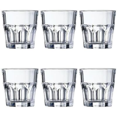 Arcoroc J2610 beker Granity, gehard glas, transparant, 16 cl Arcoroc J2610 beker Granity, gehard glas, transparant, 16 cl