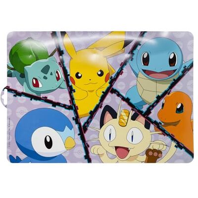 Stor Pokémon placemats voor kinderen Stor Pokémon placemats voor kinderen