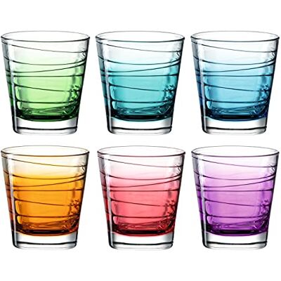 LEONARDO HOME 026844 Vario Strutura drinkglas 250 ml, 6 stuks LEONARDO HOME 026844 Vario Strutura drinkglas 250 ml, 6 stuks