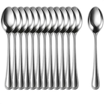 com-four ® 12 x koffielepels van roestvrij staal, elegant bestek com-four ® 12 x koffielepels van roestvrij staal, elegant bestek