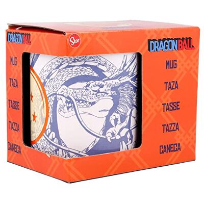 Stor Dragon Ball keramische mok, 325 ml, officieel gelicentieerd design, ideaal voor koffie, thee en warme dranken, voor fans Stor Dragon Ball keramische mok, 325 ml, officieel gelicentieerd design, ideaal voor koffie, thee en warme dranken, voor fans