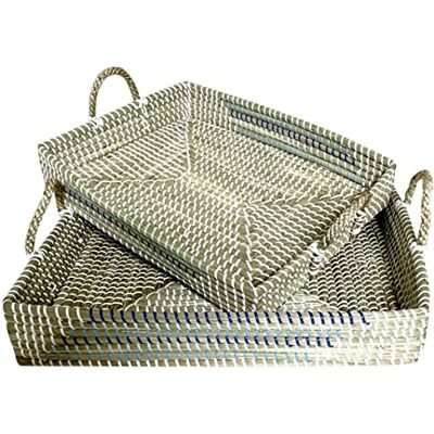 DKD Home Decor Jeu de plateaux, Standard DKD Home Decor Jeu de plateaux, Standard