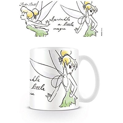 Disney MG24052 Tinkerbell (Magic) mok, keramiek, meerkleurig, 315 ml Disney MG24052 Tinkerbell (Magic) mok, keramiek, meerkleurig, 315 ml