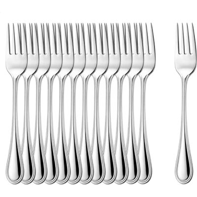 com-four ® 12 x taartvorken van roestvrij staal 430 com-four ® 12 x taartvorken van roestvrij staal 430