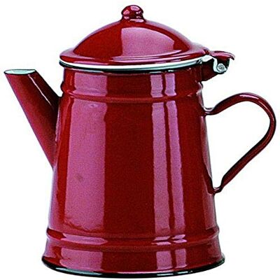 IBILI 910250 Conisch koffiezetapparaat, rood, 0,50 LTS, siliconen IBILI 910250 Conisch koffiezetapparaat, rood, 0,50 LTS, siliconen