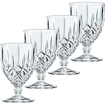 Nachtmann Spiegelau & set van 4 kristallen wijnglazen, 230 ml, Noblesse, 102086 Nachtmann Spiegelau & set van 4 kristallen wijnglazen, 230 ml, Noblesse, 102086