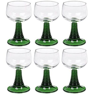 Arcoroc – 6 Romaanse Romaanse glazen wijnglazen 27 cl 0,2 L gekalibreerd Arcoroc – 6 Romaanse Romaanse glazen wijnglazen 27 cl 0,2 L gekalibreerd