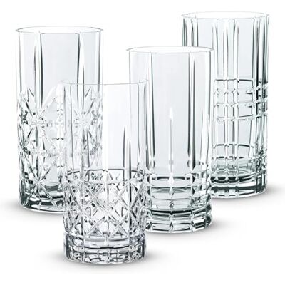 Nachtmann Spiegelau & , 4-delige longdrinkset, kristalglas, 445 ml, Highland, 0097784-0,Transparant Nachtmann Spiegelau & , 4-delige longdrinkset, kristalglas, 445 ml, Highland, 0097784-0,Transparant