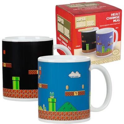 Paladone Nintendo Super Mario Bros Heat Change mok Paladone Nintendo Super Mario Bros Heat Change mok
