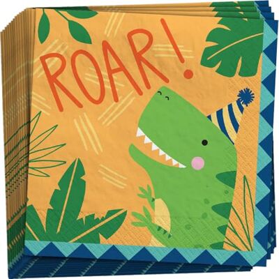 amscan 512270 16 servetten dinosaurus amscan 512270 16 servetten dinosaurus