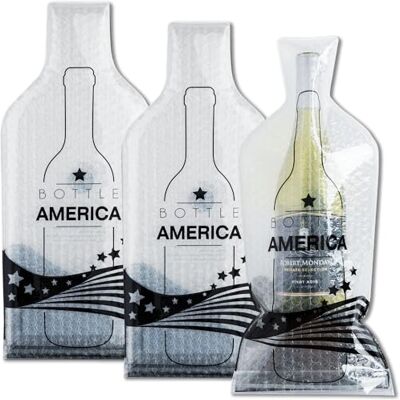 JIMMY THE FOX Land thema 3-pack, Bottle America Classic (Clear), Bottle America (transparant) JIMMY THE FOX Land thema 3-pack, Bottle America Classic (Clear), Bottle America (transparant)