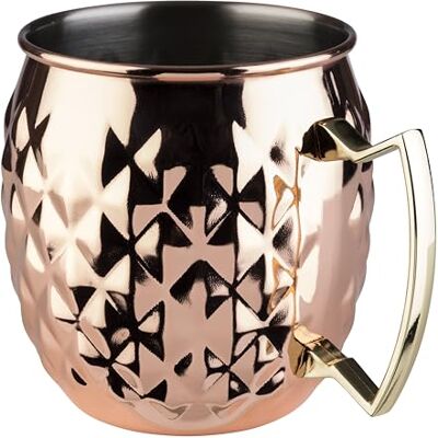 APS 93332 Moscow Mule cocktailbeker, roestvrij staal, koperlook, 500 ml APS 93332 Moscow Mule cocktailbeker, roestvrij staal, koperlook, 500 ml