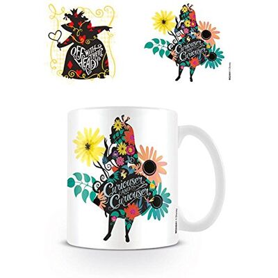 Disney Pyramid International MG24041 Wonderland Curiouser keramische mok, meerkleurig, 7,9 x 11 x 9,3 cm Disney Pyramid International MG24041 Wonderland Curiouser keramische mok, meerkleurig, 7,9 x 11 x 9,3 cm