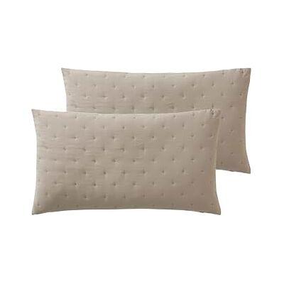 Jotex Calm Set van 2 kussenslopen, gecertificeerd Oeko Tex® Standard 100, van hoogwaardig polyester, beige, 90 x 50 cm Jotex Calm Set van 2 kussenslopen, gecertificeerd Oeko Tex® Standard 100, van hoogwaardig polyester, beige, 90 x 50 cm