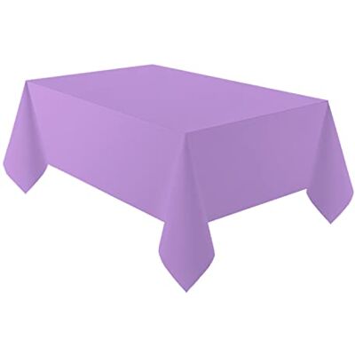 amscan 9915404-213 Eco-vriendelijk papieren tafelkleed, 2,74 m, violet amscan 9915404-213 Eco-vriendelijk papieren tafelkleed, 2,74 m, violet