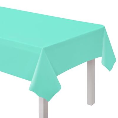 amscan 9915405-207 tafelkleed van kunststof, milieuvriendelijk, herbruikbaar, 2,74 m, pastelgroen amscan 9915405-207 tafelkleed van kunststof, milieuvriendelijk, herbruikbaar, 2,74 m, pastelgroen