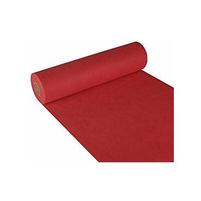 PAPSTAR 84322 tafelloper, vlies, 24 x 40 cm, rood PAPSTAR 84322 tafelloper, vlies, 24 x 40 cm, rood
