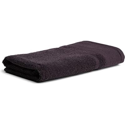 Möve Wellbeing badhanddoek parelstructuur met bies 67 x 140 cm Made in Germany, 85% biologisch katoen, 15% linnen, grafiet Möve Wellbeing badhanddoek parelstructuur met bies 67 x 140 cm Made in Germany, 85% biologisch katoen, 15% linnen, grafiet