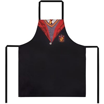 SD TOYS Delantal Uniform Escolar Gryffindor Unisex schort, Harry Potter, Eén maat, 5 stuks SD TOYS Delantal Uniform Escolar Gryffindor Unisex schort, Harry Potter, Eén maat, 5 stuks