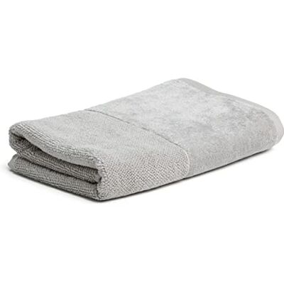 Möve Bamboo Luxe handdoek, 50 x 100 cm, Made in Germany, 60% katoen, 40% viscose in bamboepulp, zilvergrijs (grijs) Möve Bamboo Luxe handdoek, 50 x 100 cm, Made in Germany, 60% katoen, 40% viscose in bamboepulp, zilvergrijs (grijs)