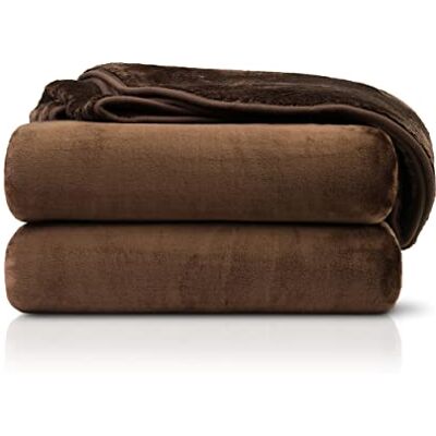 Amago Extra zachte deken met kasjmier gevoel, 180 x 220 cm Chocoladebruin Amago Extra zachte deken met kasjmier gevoel, 180 x 220 cm Chocoladebruin