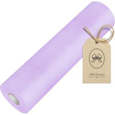 100%Mosel Tafelloper van vlies, lila (30 cm x 25 m), decoratief tafelkleed voor verjaardagen, bruiloften en speciale gelegenheden 100%Mosel Tafelloper van vlies, lila (30 cm x 25 m), decoratief tafelkleed voor verjaardagen, bruiloften en speciale gelegenheden