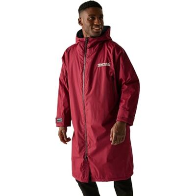 Regatta Outdoor actieve uniseks waterdichte badjas uniseks droge badjas (1 stuk) L-XL Regatta Outdoor actieve uniseks waterdichte badjas uniseks droge badjas (1 stuk) L-XL