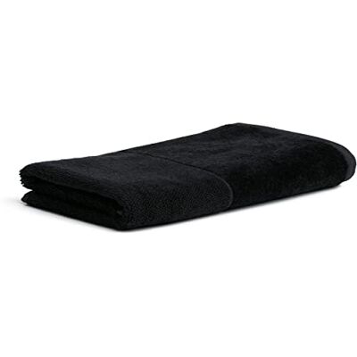 Möve Bamboo Luxe badhanddoek 80 x 150 cm, Made in Germany, 60% katoen / 40% viscose van bamboepulp, zwart (zwart) Möve Bamboo Luxe badhanddoek 80 x 150 cm, Made in Germany, 60% katoen / 40% viscose van bamboepulp, zwart (zwart)