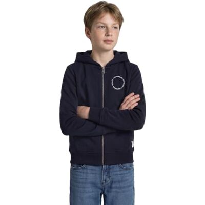 TOM TAILOR 1029982 Basic jongensjas met capuchon, 1 stuk 152 TOM TAILOR 1029982 Basic jongensjas met capuchon, 1 stuk 152