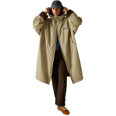Regatta Outdoor actieve uniseks waterdichte badjas uniseks droge badjas (1 stuk) L-XL Regatta Outdoor actieve uniseks waterdichte badjas uniseks droge badjas (1 stuk) L-XL
