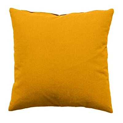 ED ENJOY HOME Enjoy Home Panama-kussen, afneembare hoes met ritssluiting, 100% katoen, Oeko-Tex gecertificeerde stof, 40 x 40 cm, mosterd ED ENJOY HOME Enjoy Home Panama-kussen, afneembare hoes met ritssluiting, 100% katoen, Oeko-Tex gecertificeerde stof, 40 x 40 cm, mosterd