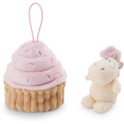 NICI 61913 Eenhoorn Creamy Pink Pluche Zacht Schattig Cupcake Patroon Met Gesp Om Te Knuffelen En Te Speelen, Geweldig Cadeau-idee, Voor Kinderen en Volwassenen, 10 cm, Veelkleurig NICI 61913 Eenhoorn Creamy Pink Pluche Zacht Schattig Cupcake Patroon Met Gesp Om Te Knuffelen En Te Speelen, Geweldig Cadeau-idee, Voor Kinderen en Volwassenen, 10 cm, Veelkleurig