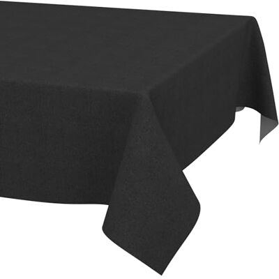 ANRO Afwasbaar tafelkleed in linnenlook, rechthoekig, 350 x 140 cm, tuintafelkleed voor binnen en buiten, waterdicht, vuilafstotend, onderhoudsvriendelijk, snijrand idéale pour jardin, terrasse et salle à manger – linge de table en tissu enduit – lavabl ANRO Afwasbaar tafelkleed in linnenlook, rechthoekig, 350 x 140 cm, tuintafelkleed voor binnen en buiten, waterdicht, vuilafstotend, onderhoudsvriendelijk, snijrand idéale pour jardin, terrasse et salle à manger – linge de table en tissu enduit – lavabl