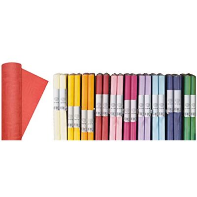 Ciao Tafelkleed op rol damastpapier (120 cm x 7 m), rood Ciao Tafelkleed op rol damastpapier (120 cm x 7 m), rood