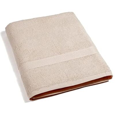 Caleffi Badhanddoek Minorca effen standaard zand Caleffi Badhanddoek Minorca effen standaard zand