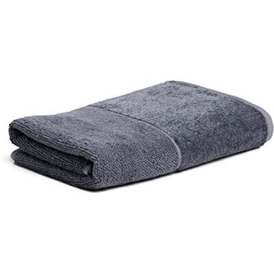 Möve Bamboo Luxe handdoek, 50 x 100 cm, Made in Germany, 60% katoen, 40% viscose, bamboepulp, steen (grijs) Möve Bamboo Luxe handdoek, 50 x 100 cm, Made in Germany, 60% katoen, 40% viscose, bamboepulp, steen (grijs)
