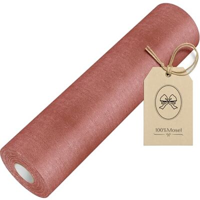 100%Mosel Tafelloper van vlies in oudroze (30 cm x 25 m), decoratief tafelkleed voor verjaardagen, bruiloften en speciale gelegenheden 100%Mosel Tafelloper van vlies in oudroze (30 cm x 25 m), decoratief tafelkleed voor verjaardagen, bruiloften en speciale gelegenheden