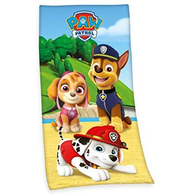 Herding Paw Patrol badhanddoek, 150 x 75 cm, katoen, meerkleurig Herding Paw Patrol badhanddoek, 150 x 75 cm, katoen, meerkleurig