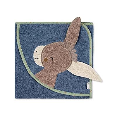 Sterntaler Emmilius badhanddoek met oren, 80 x 80 cm Sterntaler Emmilius badhanddoek met oren, 80 x 80 cm