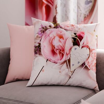 PETTI Artigiani Italiani Bankkussen met vulling, decoratieve kussens met digitale print, kussenslopen voor slaapkamer, 1 vierkant kussen 50 x 50 cm, 100% gemaakt in PETTI Artigiani Italiani Bankkussen met vulling, decoratieve kussens met digitale print, kussenslopen voor slaapkamer, 1 vierkant kussen 50 x 50 cm, 100% gemaakt in