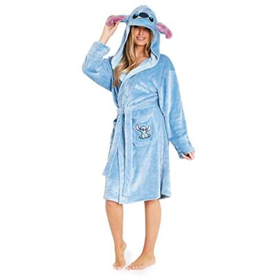 Disney Dames kamerjas van fleece Stitch S Disney Dames kamerjas van fleece Stitch S