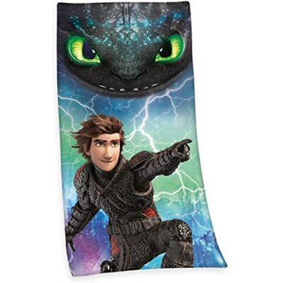 Herding DRAGONS Badhanddoek, 150 x 75 cm, katoen, meerkleurig Herding DRAGONS Badhanddoek, 150 x 75 cm, katoen, meerkleurig