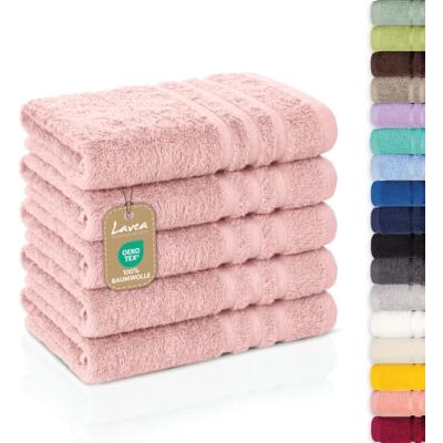 Lavea Serie Elena badstof badkamerlinnen, 100% katoen 100% Katoen Zachte en Absorberende Handdoeken, Handdoek, Kleine Badkamerhanddoeken Lavea Serie Elena badstof badkamerlinnen, 100% katoen 100% Katoen Zachte en Absorberende Handdoeken, Handdoek, Kleine Badkamerhanddoeken