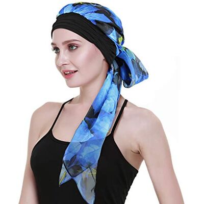 FocusCare Chemo-tulband voor vrouwen, hoofdtooi, sjaal One Size FocusCare Chemo-tulband voor vrouwen, hoofdtooi, sjaal One Size