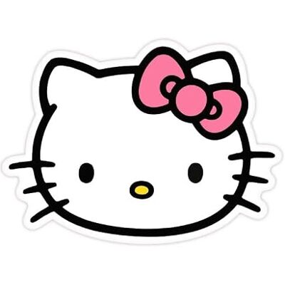 Herding Hello Kitty gevormd kussen, ca. 26 x 36 cm, 100% polyester Herding Hello Kitty gevormd kussen, ca. 26 x 36 cm, 100% polyester