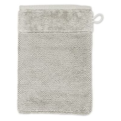 Möve Bamboo Luxe washandje, 15 x 20 cm, Made in Germany, 60% katoen, 40% viscose van bamboepulp, zilvergrijs (grijs) Möve Bamboo Luxe washandje, 15 x 20 cm, Made in Germany, 60% katoen, 40% viscose van bamboepulp, zilvergrijs (grijs)