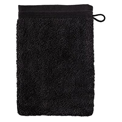 Möve Washandje, 15 x 20 cm, zwart Möve Washandje, 15 x 20 cm, zwart