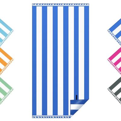 Vortix Strandhanddoek XXL 200 x 100 cm, grote sneldrogende microvezel handdoek Zandvrije badhanddoek stranddeken voor dames donkerblauw Vortix Strandhanddoek XXL 200 x 100 cm, grote sneldrogende microvezel handdoek Zandvrije badhanddoek stranddeken voor dames donkerblauw