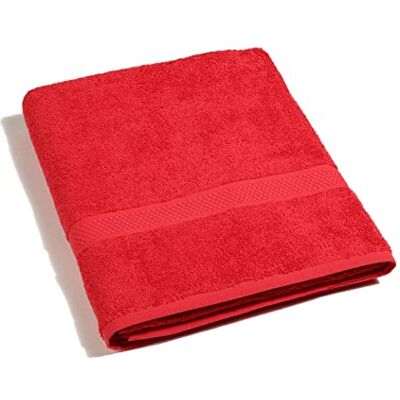 Caleffi 26734 badhanddoek, katoen, rood, standaard, 26734 Caleffi 26734 badhanddoek, katoen, rood, standaard, 26734