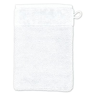 Möve Bamboo Luxe washandje, 15 x 20 cm, Made in Germany, 60% katoen, 40% viscose, bamboepulp, sneeuw (wit) Möve Bamboo Luxe washandje, 15 x 20 cm, Made in Germany, 60% katoen, 40% viscose, bamboepulp, sneeuw (wit)